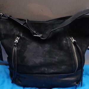 Treasure & Bond Sleek Black Shoulder Bag